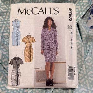 Women's Patterned Dress sewing pattern